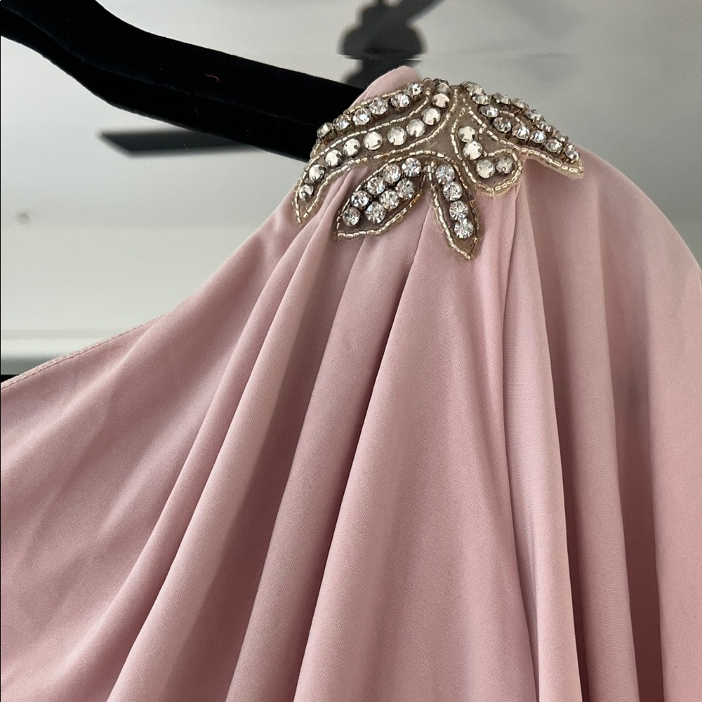 Jenny Yoo Maracaine Pink Evening Gown Size 16 - Picture 4 of 11